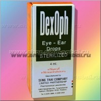 Капли для глаз и ушей DexOph: Цвет: https://shop.siam-sabai.ru/index.php?route=product/product&path=41_128&product_id=1226
Модель: DexOph Eye Ear Drops 4 ml Наличие: Есть в наличии Вес брутто: 20.00 г

Капли для глаз и ушей DexOph DexOph Eye-Ear Drops 4 ml Комбинированные глазные/ ушные капли DexOph тайского производства для лечения воспалительных заболеваний глаз и ушей. Основа капель для глаз и ушей DexOph – антибиотик широкого спектра действия неомицин 0,35% и глюкокортикоид дексаметазон 0,1%. Капли DexOph обладают антибактериальным, противовоспалительным, противоаллергическим действиями и предназначены для лечения различных воспалительных заболеваний глаз и ушей – отита и конъюнктивита, а также кератита, блефарита, воспаление радужной оболочки глаза Способ применения капель DexOph: Для глаз: по 1-2 капли препарата закапать в больной глаз 4-6 раз в день Для ушей: по 3-4 капли препарата закапать в ухо 2-3 раза в день Флакон с пипеткой – дозатором, объем 4 мл, произведено в Таиланде.