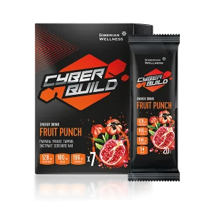 Энергетический напиток Energy Drink Fruit Punch: Цвет: http://ru.siberianhealth.com/ru/shop/catalog/product/500804/
Максимально мощный и продолжительный заряд бодрости Растворимый энергетик Fruit Punch &ndash; это хардкорный напиток для тех, кто устал уставать. Хватит выбирать между вкусным и эффективным &ndash; мы создали реально мощный источник качественной энергии! Таурин, гуарана, экстракт зеленого чая и комплекс аминокислот обеспечивают мгновенный и продолжительный заряд бодрости, а яркий вкус наполняет красками даже самый серый день. Во время игры, учебы, работы или в путешествии Fruit Punch поможет тебе остаться в строю и довести любое дело до конца! Как работает Fruit Punch? &bull; Заряжает энергией &bull; Повышает концентрацию &bull; Улучшает реакцию &bull; Поднимает настроение Что внутри? Натуральная гуарана &ndash; оказывает мощный стимулирующий эффект, повышает концентрацию, улучшает метаболизм 1 Таурин &ndash; улучшает обменные процессы, повышает сфокусированность, помогает снизить развитие тремора 2 . Экстракт зеленого чая &ndash; регулирует действие гуараны, улучшает когнитивные функции 3 . Комплекс BCAA &ndash; обеспечивает мгновенную энергетическую подпитку, помогая организму использовать потенциал напитка, а не собственные ресурсы 4 . Палатиноза &ndash; медленный углевод с низким гликемическим индексом &ndash; выполняет роль главного энергетического носителя, замедляет усвоение глюкозы, продлевая энергетический эффект 5 . Изомальтоолигосахарид &ndash; натуральный подсластитель и пребиотик, уменьшает чувство голода. Как приготовить? Залей содержимое пакетика водой, тщательно размешай и заряжайся хардкорным напитком! В одной порции: &bull; 128 мг кофеина* &bull; 196 мг таурина &bull; 180 мг BCAA &bull; 8,4 г пищевых волокон &bull; 54 ккал &bull; 2,1 г сахара * из 100% натурального экстракта гуараны 1 Guarana (Paullinia Cupana) Stimulates Mitochondrial Biogenesis in Mice Fed High-Fat Diet 2 Taurine and Its Analogs in Neurological Disorders: Focus on Therapeutic Potential and Molecular Mechanismsbr 3 Chronic Polyphenon-60 or Catechin Treatments Increase Brain Monoamines Syntheses and Hippocampal SIRT1 Levels Improving Cognition in Aged Rats 4 Branched Chain Amino Acids: Beyond Nutrition Metabolism 5 Inhibitory Effect of Palatinose on Glucose Absorption in Everted Rat Gut