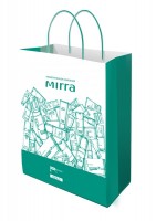 Пакет бумажный MIRRA MIX: Цвет: https://mirra.ru/catalog/aksessuary/paket-bumazhnyy-mirra-mix/
Элегантный пакет станет ярким завершающим штрихом Ваших покупок.