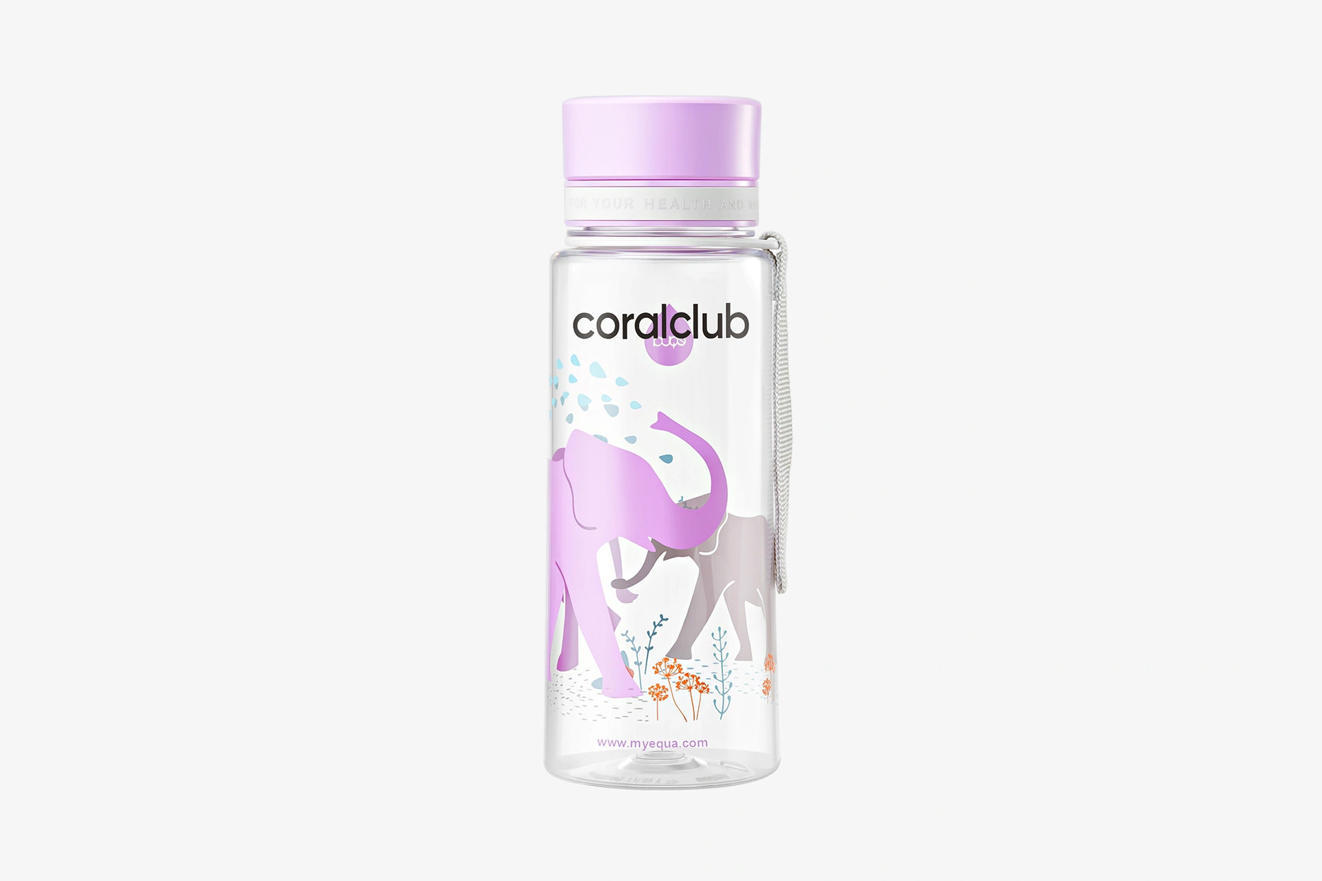 EQUA пластиковая бутылка «Слоны» (600 мл): https://ru.coral.club/shop/equa-bpa-free-bottle.html?offer=70410
Прочная, экологичная и легкая бутылка EQUA прекрасно подойдет для поездок, прогулок или занятий спортом. Выберите свой яркий дизайн для активной жизни!


Бутылки EQUA с различными дизайнами и цветами понравятся как взрослым, так и детям. Они очень легкие и в то же время долговечные. С помощью бутылки EQUA Вы сможете утолить жажду в любое время, когда вы дома, на работе или в дороге. Она является очень хорошей альтернативой обычных пластиковых бутылок для одноразового использования. Крышка гарантированно не пропускает жидкость и по-разному открывается. По желанию Вы можете использовать узкое или широкое горлышко. Последнее подходит для приготовления фитнес-коктейлей, ведь в бутылку можно добавлять различные фрукты, травы и кубики льда. Такое горлышко будет очень удобным и для детей, а ремешок бутылки позволит всегда держать ее под рукой. 



Бутылка EQUA изготовлена из высококачественного экологичного пластика EASTMAN Tritan. Материал ударопрочен, не впитывает запахи и не содержит токсических веществ, а это значит, что вкус и качество жидкости в бутылке останутся неизменными. 



Бутылка не содержит вредного бисфенола А (BPA), который вызывает многие заболевания и ожирение и является компонентом многих пластиковых упаковок и бутылок. Пластик EASTMAN Tritan - экологичен, он полностью перерабатывается и не загрязняет окружающую среду. Одна EQUA заменяет более 200 одноразовых пластиковых бутылок в год!
