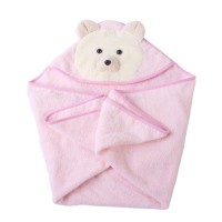 Детское полотенце с капюшоном Розовый: Размер - 82*82 см.
Плотность - 461 г/м2
Вес - 310 гр.
Состав - хлопок 100%