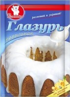 Глазурь ванильная   70г: 