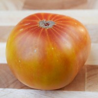 Томат Двухцветный ананас 10 шт: Индетерминантный, 1,6м, среднеранний, формировать в 2-3 стебля,  массой 300-400г и более, желто-розовый, плоско-округлый сорт с отличной урожайностью! Сладкий, сочный, вкусный. В средней полосе лучше выращивать в теплице.