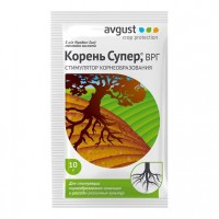 Корень Супер 10г.Стимулятор корнеобр-ния 1/300 (А): Цвет: http://sibsortsemena.ru/catalog/07_udobreniya/regulyatory_rosta_rasteniy/koren_super_10g_stimulyator_korneobr_niya_1_300_a/
Корень Супер, ВРГ - стимулятор ускоренного корнеобразования у саженцев и черенков плодовых, ягодных, декоративных культур. Повышает приживаемость при пересадках, а также является эффективным антистрессовым адаптогеном.