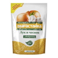 Вырастайка - Лук,Чеснок 1кг (1упак/25шт): Цвет: http://sibsortsemena.ru/catalog/07_udobreniya/organo_mineralnye_udobreniya/vyrastayka_luk_chesnok_1kg_1upak_25sht/
Сбалансированный состав удобрения обеспечивает потребности лука и чеснока в питательных веществах в период активного роста. Использование удобрения увеличивает вес луковиц и выход крупного лука, улучшает вкус, повышает устойчивость к болезням.