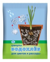 Водохлеб 10гр гранулы д/ цветов и рассады (1/200шт) ВХ: Цвет: http://sibsortsemena.ru/catalog/07_udobreniya/vodorastvorimye_udobreniya/vodokhleb_10gr_granuly_d_tsvetov_i_rassady_1_200sht_vkh/
Применяется при выращивании комнатных растений, рассады, а также в открытом и закрытом грунте для улучшения водно-воздушного баланса почвы, сокращения числа поливов, улучшения состояния растений и повышения урожайности.