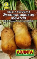 Свекла кормовая Эккендорфская желтая 3г: Популярный среднеспелый сорт на корм для домашних животных. Формирует урожай за 115-130 дней от всходов. Корнеплод массой 2-5 кг. Мякоть белая, сочная, высокой питательной ценности. Сорт холодостойкий, не требователен к плодородию почвы. Хорошо хранится.