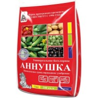 Аннушка бесхлорная (NPK 18%-6%-26%) 1кг (1/25) ВИКА: Цвет: http://sibsortsemena.ru/catalog/07_udobreniya/mineralnye_udobreniya/annushka_beskhlornaya_npk_18_6_26_1kg_1_25_vika/
Аннушка - комплексное бесхлорное универсальное удобрение. Повышенное содержание калия в удобрении помогает накоплению сахаров и витаминов в плодах и корнеплодах, а также способствует лучшей перезимовке плодово-ягодных культур.