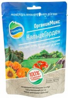 Органик микс КальцеГарден 350 гр (1упак/36шт): Цвет: http://sibsortsemena.ru/catalog/07_udobreniya/vodorastvorimye_udobreniya/organik_miks_kaltsegarden_350_gr_1upak_36sht/
Преимущества: Кальций и магний защищают почву от проникновения вредных примесей, ускоряют рост корней, стеблей и листьев. Плоды созревают быстрее, становятся ароматными и сочными. На газонных участках КальцеГарден не позволяет застаиваться лишней влаге, существенно уменьшая количество мха. Гранулированная форма обеспечивает простоту использования. 15% магния в составе придадут траве красивый, зеленый цвет. Состав: 100% натуральные минералы природного происхождения. Са - 39%, MgO - 15%