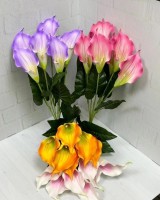 Искусственные цветы букет 65см 7 голов: указываем в комментарии к заказу нужный цвет, по возможности учту пожелания  65см 7 голов
