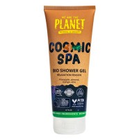 Гель для душа "Cosmic Spa", увлажняющий WE ARE THE PLANET, 200мл: Цвет: https://4fresh.ru/products/weet0007
Интенсивно увлажняющий биогель для душа с экстрактами сладкого миндаля, манго, ананаса и алоэ бережно очищает и не пересушивает кожу. 
Содержит компоненты, сертифицированные по международному стандарту натуральной и органической косметики. Не содержит: SLS, SLES, силиконов, парабенов, PEG/PPG, ГМО, минеральных масел, продуктов нефтехимии, глютена, компонентов животного происхождения, микропластика и синтетических красителей. Туба 100% перерабатываемая и более чем на 97% состоит из сахарного тростника.