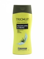 Trichup Healthy, Long & Strong Shampoo 200ml / Шампунь Для Волос "Здоровые, Длинные и Сильные" 200мл: Цвет: https://opt-india.ru/catalog/shampun/trichup_healthy_long_strong_shampoo_200ml_shampun_dlya_volos_zdorovye_dlinnye_i_silnye_200ml/
Бренд: Vasu
Trichup Healthy, Long &amp; Strong Shampoo 200ml / Шампунь Для Волос "Здоровые, Длинные и Сильные" 200мл •  Этот шампунь предназначен для  эффективного восстановления и прекрасного внешнего вида волос . С его помощью можно предотвратить выпадение волос, сделать их более послушными, сильными, густыми и красивыми. Обратите внимание, что данный шампунь дает наиболее мощный эффект при использовании со специальным маслом для волос «Тричуп». •  Если Вы хотите улучшить состояние Ваших волос и кожи головы, воспользуйтесь этим шампунем, и Вы сразу же заметите разницу между “Тричуп” и обычным шампунем. Шампунь “Тричуп” содержит полезные натуральные ингредиенты, которые питают волосы, смягчают, защищают их. Даже если Ваши волосы пострадали от окраски или химической завивки, или их состояние давно оставляет желать лучшего, попробуйте этот шампунь и убедитесь в том, что он работает. •  Активные ингредиенты: Алоэ Вера (Aloe barbadensis).  Содержит богатый состав витаминов, являющихся природными антиоксидантами, таких как витамины С, Е и группы В, а также полезные микроэлементы – аллантоин и бета-каротин, которые являются биологическими стимуляторами для роста волос. Средства с алоэ отлично увлажняют волосы, улучшают обмен веществ, поэтому подходят для любого типа волос. Сок алоэ является биогенным стимулятором, поможет вам поддерживать ваши волосы в хорошем состоянии, прекрасно укрепляет волосы, стимулирует их рост, придает блеск и эластичность. Хна (Henna / Lawsonia innermis) . Предотвращает выпадение волос, укрепляет волосы, борется с перхотью, улучшает состояние волос, способствует оздоровлению кожи головы, удаляет излишки жира, снимает напряженность и головные боли. Хна также действует как противогрибковое средство. •  Применение : нанесите шампунь на влажные волосы, помассируйте кожу головы, смойте. При необходимости повторите. •  Назначение: для всех типов волос, от выпадения волос, восстановление, сила, красота и густота волос.