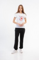 Лейка футболка женская: Цвет: http://lena-basco.ru/femili-luk/leyka-fj-1494?parent=3
ЦВЕТ: В ассортименте;Белый;
СОСТАВ: хлопок 100%
футболка женская с принтом
 