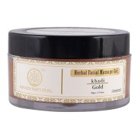 Khadi Gold Herbal Face Massage Gel 50g / Крем Гель Массажный для Лица с Частичками Золота 50г: Цвет: https://opt-india.ru/catalog/krem/khadi_gold_herbal_face_massage_gel_50g_krem_gel_massazhnyy_dlya_litsa_s_chastichkami_zolota_50g/
Бренд: Khadi Naturals
Khadi Gold Herbal Face Massage Gel 50g / Крем Гель Массажный для Лица с Частичками Золота 50г •  Шикарный гель с золотом обладает легкой консистенцией и прекрасно впитывается, позволяя не только провести массаж лица, но и напитать кожу всеми питательными компонентами, которыми богат гель Кхади. •  Золото с древнейших времён известно и ценно своими омолаживающими свойствами, активно используется в аюрведический медицине. Оно способно тонизировать, стимулировать, возбуждать и дарить долголетие. Кроме этого золото увеличивает сексуальную энергию и жизненную силу. •  Масло Ши восстанавливает, смягчает кожу, способствует поддержанию естественной влажности эпидермиса. Активизирует синтез колагена, улучшает обмен веществ в коже. Замедляет старение кожи, разглаживает, убирает морщины, придает бархатистость. •  Алое Вера-мощный биогенный стимулятор, оказывающий на кожу комплексное противовоспалительное, регенерирующее, увлажняющее, фотозащитное и антимикробное действие. Гель алоэ вера глубоко проникает в кожу, стимулируя капиллярное кровообращение, способствует выработке коллагена, активизирует обменные процессы. •  Состав: масло Ши, частички золота, экстракт шафрана, гель алое вера, витамин Е, масло зародышей пшеницы, оливковое масло. •  Применение: умойте кожу лица тёплой водой, нанесите необходимое количество геля на лицо и шею. Смочите руки холодной водой и легко помассируйте кожу в течение 5-10 минут, оставьте гель на 10-15 минут, затем удалите излишки геля с помощью влажного ватного тампона.