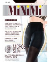 MINIMI MICRO & SLIM 100 nero 2/S: Цвет: https://xn----7sbbavpdoccqvc6br3o.xn--p1ai/index.php/kolgotkichulkinoskigolfyprochie/minimi-micro-slim-100-nero-2-s-detail
Плотные (100 ден) эластичные колготки из микрофибры с сильно моделирующими шортами, утягивающими живот и бедра. Обладают более серьезной степенью утяжки благодаря корректирующей зоне повышенной плотности в верхней части шорт. Идеальны для носки с облегающей одеждой. У модели плоские швы, гигиеничная ластовица и укрепленный мыс.
Состав:
Полиамид 89%, Эластан 11%