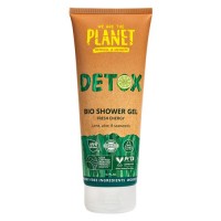 Гель для душа "Detox", освежающий WE ARE THE PLANET, 200мл: Цвет: https://4fresh.ru/products/weet0006
Биогель для душа с детокс-эффектом, экстрактами лайма, алоэ и восьми водорослей освежает, глубоко очищает, но совсем не сушит кожу. 
Содержит компоненты, сертифицированные по международному стандарту натуральной и органической косметики. Не содержит: SLS, SLES, силиконов, парабенов, PEG/PPG, ГМО, минеральных масел, продуктов нефтехимии, глютена, компонентов животного происхождения, микропластика и синтетических красителей. Туба 100% перерабатываемая и более чем на 97% состоит из сахарного тростника.