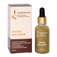 Сыворотка для жирной и проблемной кожи лица "Phyto Balance" Jurassic Spa, 30г: Специальный уход для жирной проблемной кожи. Снижает активность сальных желез, уменьшает воспаления, восстанавливает увлажненность кожи.
Слабоактивный половой гормон тестостерон превращается в коже, особенно в Т-зоне лица, в дигидротестостерон (DHT), который почти в 10 раз активнее. Именно он провоцирует ненормально высокую активность сальных желез. Но этот эффект зависит не столько от концентрации тестостерона, сколько от эффективности его превращения в активную форму (DHT), и того, насколько хорошо работают рецепторы на DHT в коже лица.
Наиболее эффективные растительные экстракты, которые умеют с этим бороться – пальма сереноа и лист оливы.
Олеуропеин (олеаноловая кислота) из листа оливы более чем на 50% снижает превращение тестостерона в DHT, а пальма сереноа почти на 50% блокирует захват DHT специальными рецепторами в коже и к тому же ускоряет превращение DHT в слабоактивную форму (андростендиол). В результате дестабилизирующий эффект DHT снижается и сальные железы начинают работать нормально.
Комплекс увлажнителей, идентичных компонентам NMF (натуральный увлажняющий фактор), восстанавливает увлажненность кожи после использования агрессивных анти-акне средств.
Биодоступный цинк (в соединении с молочной кислотой) и MСM* прекрасно справляются с воспалениями. Кроме того, MСM сохраняет коллаген от разрушения и увеличивает выработку глутатиона – основного защитника клеток кожи от повреждения ультрафиолетом.
(*) MСM – это единственное нетоксичное соединение серы, которое присутствует в тканях всех живых организмов, включая человека, а также поступает в составе пищевых продуктов (орехов, чеснока, лука, мяса, рыбы). 
Сыворотка имеет pH=5,0, наиболее оптимальный для полезной микрофлоры кожи и ферментов, вырабатывающих церамиды. При обезвоженной коже такой рН первое время может вызывать пощипывание, что является нормальным. По мере восстановления эпидермального барьера и уменьшения обезвоженности такая реакция исчезнет. 
Примечание: цвет продукту придают экстракты.