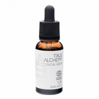 Сыворотка "AHA Acids 5.1%" True Alchemy, 30 мл: Тип кожи:Жирная кожа / Зрелая кожа / Проблемная кожа
Тип проблемы:Комедоны
Эффект:Увлажнение / Отбеливание / Укрепление и упругость / Детокс /Эластичность.
Альфа-гидроксикислоты отшелушивают ороговевший слой эпидермиса, стимулируют регенерацию кожного покрова и синтез коллагена, эластина, гиалуроновой кислоты и церамидов, увлажняют, повышают упругость и эластичность, продлевают молодость кожи, осветляют, обеспечивают антиоксидантную защиту.

Попадая в межклеточное пространство, альфа-гидкоксикислоты разрушают белковые мостики десмосом между клетками, ослабляет сцепление корнеоцитов как между собой по горизонтали, так и с подлежащими слоями эпидермиса. Это приводит к уменьшению компактности рогового слоя, более быстрому продвижению кератиноцитов к поверхности и эффективному отшелушиванию ороговевших безъядерных клеток. Таким образом, уменьшается толщина рогового слоя, а также стимулируется процесс дифференцировки и обновления эпидермиса. Кроме того, вызывая ускоренное отшелушивание рогового слоя, альфа-гидроксикислоты могут стимулировать образование сигнальных молекул (цитокинов), отвечающих за запуск и реализацию про- и противовоспалительных реакций всего организма.

Гиалуроновая кислота является типичным полисахаридом, необходимым для поддержания в коже человека нормального водного баланса и сохранения кожи увлажненной на длительный период времени.

Свойства:

Отшелушивает;
Стимулирует регенерацию кожи;
Способствует выработке коллагена и эластина;
Обеспечивает противовоспалительный эффект.
Сыворотка рекомендована для грубой, проблемной, жирной кожи, склонной к воспалениям и камедонам; увядающей кожи.

Побочные действия: при чрезмерном или слишком частом применении возможны сухость, покраснения, раздражение кожи.
Способ применения:
Рекомендован для использования в качестве самостоятельного средства или основы для уходовых средств за кожей. Перед применением провести мягкую очистку лица специальными средствами для снятия макияжа или умывания. Нанести на проблемные участки лица, либо точечно.