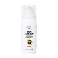 Крем солнцезащитный "Sun Screen", SPF 50 Mi&Ko: Цвет: https://4fresh.ru/products/mikk0414/?v=MIKK0414-0050
СОСТАВ: Оксид цинка, каприловый / каприновый триглицерид, полигидроксистеариновая кислота, полиглицерил-3 полирицинолеат, изостеариновая кислота, лецитин, вода артезианская, масло кокосовое, гидроксилапатит, коко-каприлат, гидролат лаванды, воск нима, глицерин, лецитин, цетеариловый спирт, натрия левулинат, натрия анисат, ксантановая камедь, алое-вера экстракт, экстракт босвеллии, токоферол, масло семян подсолнечника, кислота молочная.
Производитель: Mi&Ko Россия
Страна производства: Россия
Эффект: SPF50
Способ применения: Небольшое количество крема нанести легкими массажными движениями на чистую сухую кожу лица и тела. Не использовать при индивидуальной непереносимости компонентов.
Сроки и условия хранения: Срок годности: 2 года.
Бережный солнцезащитный крем Sun Screen SPF 50 разработан специально для чувствительной и детской кожи. В составе крема нет диоксида титана, а только природные фильтры, полезные для кожи.
Натуральную защиту обеспечивает гидроксиапатит - уникальный натуральный природный UV-фильтр, который не только создаёт барьер для UVA, UVB- лучей, но и бережно ухаживает за кожей во время загара, усиливая её эластичность и предотвращая фотостарение.
Формула обогащена уходовыми компонентами: экстракт босвеллии, алое вера и гидролат лаванды смягчают, успокаивают и увлажняют кожу, пока вы наслаждаетесь солнцем. Кокосовое масло дарит исключительно ровный и красивый загар.
Солнцезащитный фактор подтвержден клиническими испытаниями в соответствии с ГОСТ ISO 24444-2013, что соответствует международному стандарту ISO 24444:2010.