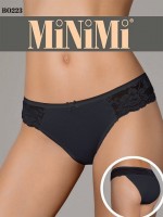 MINIMI BO223 SLIP nero 44: Цвет: https://xn----7sbbavpdoccqvc6br3o.xn--p1ai/index.php/nizhnee-bele-zhenskoe/minimi-bo223-slip-nero-44-detail
Minimi Basic
Трусы-слип из хлопка с эластаном, сзади и по бокам кружевные вставки, края отделаны ажурной тесьмой, маленький бантик на фронте.
Состав:
Ткань: Хлопок 95%, Эластан 5%; Кружево: Нейлон 90%, Эластан 10%