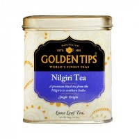 Golden Tips Nilgiri Black Tea Tin Can 100g / Нилгири Чай, цельный лист в банке 100г: Цвет: https://opt-india.ru/catalog/rassypnoy/golden_tips_nilgiri_black_tea_tin_can_100g_nilgiri_chay_tselnyy_list_v_banke_100g/
Бренд: Golden Tips
Golden Tips Nilgiri Black Tea Tin Can 100g / Нилгири Чай, цельный лист в банке 100г •  Чистый, несмешанный чай. (Single Farm/Unblended Tea) •  «Golden Tips», основан в 1933 году в Индии, где выращиваются лучшие чаи мира, призванные олицетворять искусство употребления чая для гурманов. Является одним из старейших и наиболее известных брендов из Индии. Бренд, созданный в Дарджилинге, по достоинству оценен ценителями и любителями чая по всему миру за качество чая. •  Успокаивающее сочетание чистого зеленого чая и разнообразие экзотических лекарственных трав от Химачал в Индии. Этот легкий и мягкий травяной зеленый чай характерен богатым травянистым ароматом со сладковатым и розовым оттенками, мягким вкусом с довольно ярким цветом в чашке. •  Состав: Зеленый Чай, цельный лист •  Как приготовить идеальную чашку чая?                  - Положите 2 грамма чайных листьев в чашку, налейте 200 мл кипяченой воды на листья.                  - Настояться в течение 3-5 минут.                  - Добавьте сахар или мед по желанию.                  - Кубики льда можно добавить для приготовления холодного чая.