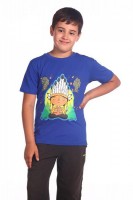 Детская футболка для мальчика: Цвет: https://cerenada.ru/product/detskaya-futbolka-dlya-malchika-3/
ЦВЕТ: синяя
Соcтав: 95% хлопок, 5% полиэстер Цвет: синяя