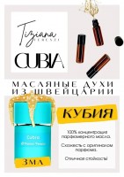 Cubia / Tiziana Terenzi: Цвет: http://get-parfum.ru/products/cubia-tiziana-terenzi
Есть в наличии

Cubia- это аромат для мужчин и женщин, он принадлежит к группе цитрусовые фужерные.
Основные аккорды: древесный, фруктовый, цитрусовый.
Верхняя нота: Цитрусы; средние ноты: Персик и Черная смородина; базовая нота: Древесные ноты.
Кубия Тициана Терензи духи- древесный терпкий аромат с ромовым аккордом. Персик чувствуется, но скорее в виде цукатов. Звонкость цитрусовых. Громкость терпкой древесины. Где-то за всем этим звучанием пробивается едва уловимая сладость персиков. Аромат Кубиа Терензи- сочный и знойный, с горчинкой, будто надавили апельсинов и лимонов в деревянной ступке прямо вместе с цедрой, но не приторный, а как раз-таки освежающий. В холодную осеннюю погоду согревает древесным звучанием и поднимает настроение яркостью цитрусов.
Духи женские мужские унисекс туалетная вода— то, без чего ни один образ не будет завершенным. Аромат — самый чувственный и самый харизматичный аксессуар, который на 100% отражает характер обладателя. Парфюм GET PARFUM — флакончик твоего любимого запаха: восточные пряности, нотки сладких фруктов, нежное благоухание цветов, пряная ваниль, терпкий лесной орех и много других волшебных ароматов.
Концентрированная масляная нишевая парфюмерная вода в небольших стеклянных флакончиках по 3 мл. Самые популярные мужские и женские ароматы по мотивам известных брендов: Зеленски Ваниль, Готье Сандал, Диор Жадор, Нина Риччи, Феррагамо Мистериоса, Джо Малон Лайм и Мандарин, Манцера Коко Ваниль, Живанши Ангел и Демон, Монталь Уэдмэйзин, Барберри Лондон, Диор Пойзон Гёл, Байредо Супер Кедр, Гучи Энви и другие.
Из всего многообразия вы найдете подходящий вариант: духи сладкие фруктовые, древесные, цветочные, немного терпкие, освежающие, яркие, спокойные и мягко обволакивающие.
Парфюмерия GET PARFUM не содержит спирта. На 100% состоит из концентрированного парфюмерного масла. Масляные духи с минимальным расходом и отличной стойкостью. Это сладкие духи, стойкие духи, которые в полной мере раскрывают свой неповторимый аромат соприкасаясь с телом.
Масляные духи унисекс — хороший подарок женщинам на 8 Марта, мужчинам — на 23 февраля. Мини perfume будет подходящим презентом на день рождения для ценителей изысканных, дорогих ароматов.