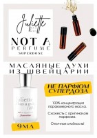 NOT A PERFUME SUPERDOSE / JULIETT HAS A GUN: Есть в наличии

Not A Perfume Superdose- это аромат для мужчин и женщин, он принадлежит к группе древесные фужерные.
Основные аккорды: амбровый, древесный, мускусный, бальзамический, теплый пряный.
Нота аромата: Цеталокс ( Cetalox) .
Джульетта Не парфюм Супердоза- приятная сладковато-цветочная нотка. В одном направлении с Ле Лабо 13 Эназер, Томас Космала 4, ну и классическим Джульет Нот парфюм.
Тут нет Баккары, Кирке и прочих сложных ароматов. Джульета Супердоза- это нежный, тёплый, пушистый мягкий сладковатый мускус. Аромат - отдых от всего)
Духи женские мужские унисекс туалетная вода— то, без чего ни один образ не будет завершенным. Аромат — самый чувственный и самый харизматичный аксессуар, который на 100% отражает характер обладателя. Парфюм GET PARFUM — флакончик твоего любимого запаха: восточные пряности, нотки сладких фруктов, нежное благоухание цветов, пряная ваниль, терпкий лесной орех и много других волшебных ароматов.
Концентрированная масляная нишевая парфюмерная вода в небольших стеклянных флакончиках по 3 мл. Самые популярные мужские и женские ароматы по мотивам известных брендов: Зеленски Ваниль, Готье Сандал, Диор Жадор, Нина Риччи, Феррагамо Мистериоса, Джо Малон Лайм и Мандарин, Манцера Коко Ваниль, Живанши Ангел и Демон, Монталь Уэдмэйзин, Барберри Лондон, Диор Пойзон Гёл, Байредо Супер Кедр, Гучи Энви и другие.
Из всего многообразия вы найдете подходящий вариант: духи сладкие фруктовые, древесные, цветочные, немного терпкие, освежающие, яркие, спокойные и мягко обволакивающие.
Парфюмерия GET PARFUM не содержит спирта. На 100% состоит из концентрированного парфюмерного масла. Масляные духи с минимальным расходом и отличной стойкостью. Это сладкие духи, стойкие духи, которые в полной мере раскрывают свой неповторимый аромат соприкасаясь с телом.
Масляные духи унисекс — хороший подарок женщинам на 8 Марта, мужчинам — на 23 февраля. Мини perfume будет подходящим презентом на день рождения для ценителей изысканных, дорогих ароматов.