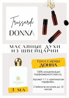 Donna / Trussardi: Цвет: http://get-parfum.ru/products/donna-trussardi
Есть в наличии

Труссарди Донна - парфюм для женщин. Принадлежит к группе цветочных и восточных. Он подарит Вам сливочно- цветочный шлейф. Аромат не оставит никого равнодушным. В офис, на прогулку, вечеринку, даже под пижамку.. Подойдёт на холодное, и на тёплое и время года. Масляные духи Trussardi очень комплиментарные и популярные. Парфюмерное масло Donna - это больше, чем содержимое флакона. Это аромат с загадочной кислинкой- вербеной.
GET PARFUM - магазин ароматных, высококачественных масляных духов из Швейцарии. Парфюмерные композиции по мотивам известных и популярных брендов. 100% содержание масел в парфюме. Наши духи без спирта. Стойкость на высшем уровне: 12 часов на коже; до 2 дней на одежде.
Формат мини парфюма удобно брать с собой.
Парфюм во флаконе в виде ролика. Минимальный расход.
В ассортименте флаконы по 3, 6 и 9 мл.
Купить масляные духи известных брендов можно у нас. Переходи в наш магазин и выбирай!