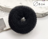 Бублик для волос Черный (8 см): Цвет: https://fashion-v.ru/magazin/product/bublik-dlya-volos-chernyj-8-sm
Материал изделия: поролон
