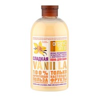 Пена для ванн "Сладкая vanilla" Organic Shop: Цвет: https://4fresh.ru/products/orga0207
СОСТАВ: Aqua with infusions of Organic Vanilla Planifolia Fruit Extract (органический экстракт ванили), Organic Cymbidium Grandiflorum Flower Extract (органический экстракт орхидеи), Organic Camellia Sinensis Leaf Extract (органический экстракт белого чая), Sodium Coco-Sulfate, Cocamidopropyl Betaine, Lauryl Glucoside, Glycerin, Sodium Chloride, Parfum, Styrene/Acrylates Copolymer, Citric Acid, Kathon, Caramel, CI 15985, CI 19140, Benzyl Alcohol.
Производитель: Organic Shop Россия
Способ применения: Небольшое количество пены налить под струю воды при наполнении ванны.
Сроки и условия хранения: Срок годности: 36 месяцев.
Горы пенных пузырьков создают настроение и ухаживают за вашей кожей благодаря органическим экстрактам растений.
Вкуснейшие фруктовые ароматы с легкостью создают атмосферу спа-процедур или экзотических курортов дома, в ванной комнате.