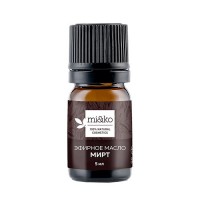 Масло эфирное "Мирт", organic Mi&Ko: Эмоциональные свойства. Объективизирует эмоции, устраняет лабильность нервной системы к стрессовым ситуациям и переутомлению.
Косметические свойства. Укрепляет клеточные оболочки эпидермиса, повышает кожный иммунитет, способствует восстановлению защитной мантии кожи. Оказывает антиоксидантное и противовоспалительное действие на клетки кожи, устраняет камедоны, акне, инфильтраты. Укрепляет волосы.
Целебные свойства. Мощное антибактериальное, бактериостатическое, противовирусное и иммуномодулирующее средство при простуде и гриппе.
Купирует катары носоглотки: ангины, тонзиллиты, насморк, воспаление носовых пазух.
Оказывает противовоспалительное, противокашлевое и смягчающее действие на органы дыхания, устраняя трахеиты, бронхиты, пневмонии, патологические изменения в легких, связанные с курением и профессиональными вредностями.
Повышает эластичность, укрепляет стенки сосудов при флебитах, варикозном расширении вен, геморрое. Купирует воспалительные процессы мочевого пузыря и мочеточников.