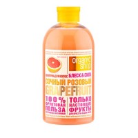 Шампунь "Розовый грейпфрут" Organic Shop: Цвет: https://4fresh.ru/products/orga0181
СОСТАВ: Aqua with infusions of Organic Citrus Grandis Fruit Extract (органический экстракт грейпфрута), Organic Citrus Nobilis Fruit Extract (органический экстракт мандарина), Organic Citrus Aurantium Fruit Extract (органический экстракт апельсина), Sodium Coco-Sulfate, Cocamidopropyl Betaine, Lauryl Glucoside, Glycerin, Hydrolyzed Rice Protein (протеины риса), Guar Hydroxypropyltrimonium Chloride, Sodium Chloride, Parfum, Styrene/ Acrylates Copolymer, Citric Acid, Kathon, Caramel, CI 15985, CI 14720, Limonene, Linalool, Amyl Cinnamal, Citral.
Производитель: Organic Shop Россия
Способ применения: Нанести шампунь на влажные волосы, массирующими движениями взбить в пену, смыть водой.
Сроки и условия хранения: Срок годности: 36 месяцев.
Настоящий природный рецепт жизненной силы для ослабленных и тусклых волос. Освежающий и тонизирующий грейпфрут и мандарин зарядят витаминами ваши волосы и сделают их сильнее и крепче от корней до самых кончиков!