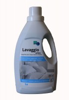Lavaggio white Гель для стирки белья светлых тонов, флакон 1 л: Цвет: https://xn----7sbbavpdoccqvc6br3o.xn--p1ai/index.php/бытовая-химия-тм-dasept/lavaggio-white-гель-для-стирки-белья-светлых-тонов,-флакон-1-л-detail
Средство предназначено для машинной и ручной стирки белого и светлых тонов белья. Содержит современные оптические отбеливатели, которые придают белому белью и белью светлых тонов дополнительную яркость и интенсивность. Вещи выглядят как новые даже после частых стирок. Подходит для окрашенных изделий из хлопчатобумажных, льняных, синтетических тканей и тканей из смешанных волокон (кроме шерсти и шелка) в воде любой жесткости.
