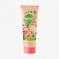 Освежающий крем для ног с розовым грейпфрутом и киви Feet Up, 75мл: https://www.oriflame.ru/products/product?code=44351
Новинка. Ограниченный выпуск. 
Освежающий крем с ярким ароматом и экстрактами грейпфрута и киви смягчает, освежает и увлажняет кожу ступней. Летняя коллекция!
Быстро впитывается, увлажняет и смягчает кожу стоп
Формула с экстрактами грейпфрута и киви
Дарит яркий, сочный аромат спелого грейпфрута и киви