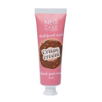 Скраб для лица "Crispy cream" Neo Care: Цвет: https://4fresh.ru/products/neca0019
СОСТАВ: Aqua (Вода), Leen seed Oil (Масло льняное), Aloe Barbadensis Leaf Juice* (Алоэ вера сок), Glycerin (Глицерин), Glyceryl Stearate Citrate (Растительный эмульгатор), Prunus amygdalus Dulcis Oil (Масло миндальное), Сetyl Alcohol (Цетиловый спирт), Persea gratissima Oil (Масло авокадо), Pumice (Пемза), Butyrospermum Parkii Butter (Масло ши), Pentylene Glycol (Растительный пентиленгликоль), Benzyl Alcohol (Бензиловый спирт), Aroma (Натуральная отдушка), Xanthan Gum (Ксантановая камедь), Hippophae Rhamnoides Fruit Oil* (Масло облепихи), Сharcoal Powder (Сажа), Tocopherol (Витамин Е), Sodium Benzoate (Бензоат натрия), Lactic Acid (Молочная кислота), Hypericum Perforatum Extract (Экстракт зверобоя), Tussilago farfara Extract (Экстракт мать-и-мачехи), Echinacea purpurea Moench angustifolia. Extract (Экстракт эхинацеи), Bidens tripartita Extract (Экстракт череды). *Активные компоненты. Анализ состава beta Понравился Анализатор состава? Оставьте отзыв
Хрустящий питательный скраб – настоящий cheat meal для твоей кожи! И процесс приятный, и перезагрузка для кожи обеспечена! 
Глубоко очищает, отлично отшелушивает отмершие частички кожи и помогает бороться с чёрными точками. Кожа становится гладкой и ровной. Молочная кислота отвечает за эффективное устранение воспалительных процессов на коже. Скраб обогащён ценными маслами, за счёт чего не сушит кожу, при этом эффективно борется с загрязнениями, активно питает и матирует. Вкусный уход и быстрый результат!