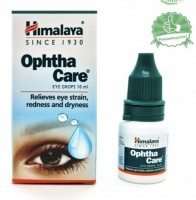 Глазные капли Himalaya «Ophthacare» Оптхакейр - Ophthacare (Himalaya), 10 мл: Цвет: о28
противовоспалительные и болеутоляющие

Ophthacare (Оптхакейр) антибактериальные глазные капли, они обладают противовоспалительным и болеутоляющим свойством, являются эффективными при лечении инфекционных и воспалительных процессов органов зрения.  Ophthacare (Оптхакейр) также облегчает закупорки и скопления гнойных корок в уголках глаз и благодаря охлаждающему эффекту полезен при зрительном напряжении.  Глазные капли незаменимы для людей чьи специальности требуют повышенной концентрации внимания и напряжения глаз. Капли эффективны для снятия напряжение с глаз при работе за компьютером, помогают быстро адаптироваться глазам при ослеплении ярким светом (дальний свет фар, отраженный свет от снега в горах), кроме того, обладают дезинфицирующими свойствами. Идеально подходит для людей пользующихся контактными линзами, чтобы использовать во время сна.  Побочные эффекты: Ophthacare, как известно, не имеет ни каких побочных эффектов при соблюдении дозировки.  Показания к применению:   Аллергический или инфекционный острый конъюнктивит  Воспалительные процессы в органах зрения  Зрительное напряжение  Состав: Каждый мл Ophthacare содержит:  Exts. Yawani (Carum copticum Syn. Trachyspermum ammi) 6.00 %  Vibhitaki (Terminalia belerica Syn. T.bellirica) 6.50 %  Amalaki (Emblica officinalis) 13.00 %  Haridra (Curcuma longa) 13.00 %  Visnu priya (Sanctum Ocimum Syn. O.tenuiflorum) 13.00 %  Satapatri (Rosa damascena Syn. R.centifolia) 11.00 %  Karpoora (Cinnamomum camphora) 0.50 %  Madhu (Meldespumatum ) (Очищенный) 37.00 %  Содержит 0.002 % w/v phenil mercuric nitrat как консервант  Форма выпуска: капли, упаковки производителя.  Упаковка: 10 мл.  Производитель: Индия, Himalaya. 