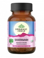 Шатавари Органик Индия (Shatavari Organic India), 60 кап.: Омолаживает и оздоравливает женское тело

Основные особенности:   Аюрведический тоник для здоровья женской репродуктивной системы Омолаживает и оздоравливает женское тело Нормализует менструальный цикл Улучшает состояние кожи Помогает прекрасно выглядеть и отлично себя чувствовать в любом возрасте О продукте: Shatavari Organic India в вегетарианских капсулах в стеклянной банке - аюрведический продукт премиум-класса - содержит природные эстрогены (фитоэстрогены). В отличии от синтезированых гормонов, естественно образующие фитоэстрагены является для женщины более безопасным, поскольку отсутствует риск возникновения рака матки. Шатавари - это аюрведическое растение, которое содержит аналоги женских гормонов, тысячелетиями используется в Аюрведе для оздоровления и укрепления организма женщины. Препарат способствует правильному функционированию мочеполовой системы, нормализует гормональный фон, омолаживает тело и улучшает самочувствие, снимает стресс и напряжение. Растительные таблетки Шатавари регулируют менструальный цикл, облегчают протекание менструаций, помогают избавиться от болевых ощущений во время интимной близости, повышают возможность зачатия здорового малыша, стимулируют выделение женского молока при лактации, эффективно помогают при лечении заболеваний репродуктивной системы, стабилизируют гормональный фон, снимают боль в мышцах. Кроме того, применение этого средства благотворно воздействует на работу желудочно-кишечного тракта и улучшает пищеварение, снижает кислотность желудка при гастрите, и устраняет изжогу. Приём Шатавари способствует быстрому выздоровлению и восстановлению сил после затяжных болезней и операций. Препарат положительно влияет на здоровье и красоту кожи, омолаживает и оздоравливает её, придаёт сияние, в целом, улучшает внешний вид женщины, помогает отлично выглядеть в любом возрасте. Несмотря на то, что данное средство традиционно применяется женщинами, оно прекрасно воздействует и на мужскую репродуктивную функцию. Шатавари стимулирует сперматогенез и используется при комплексном лечении импотенции у мужчин, предотвращает разрастание предстательной железы, помогает при кровотечениях и геморрое.   Действие:   омолаживает женскую репродуктивную систему, нормализует менструальный цикл, снимает боли и неприятные ощущения во время месячных, способствует снятию воспалений органов малого таза, способствует увеличению секреции молока у кормящих мам, способствует лечению заболеваний женских половых органов: фибромиом, мастопатии, эндометриоза, эрозии шейки матки, воспалений придатков, уравновешивает гормональный фон, способствует уменьшению проявлений акне и других всыпаний на фоне нарушенного гормонального баланса, является отличной профилактике их появления, улучшает общее состояние в период климакса, помогает восстановлению сил после женских операций, снимает мышечные спазмы, активизирует половую активность, укрепляет половые органы, способствует устранению болевых ощущений во время интимной близости, активизирует яйцеклетки, увеличивая их способность к оплодотворению, помогает при бесплодии, помогает справиться с вирусом герпеса, применяется при кровоточащем геморрое и как мочегонное средство, при использовании в масках дает эффект «фарфоровой кожи». Показания к применению:   расстройства менструального цикла, болезненный предменструальный синдром, воспаления органов малого таза, нарушение лактации, заболевания женских половых органов, расстройства гормонального фона, подростковые прыщи, акне, сниженная половая активность, фригидность, климакс, восстановление после перенесенных женских операций, герпес, кровоточащий геморрой, дизентерия, понос, язвенная болезнь, гастрит, повышенная кислотность, обезвоживание. Противопоказания:Индивидуальная непереносимость отдельных компонентов. Нельзя принимать при повышенном пролактине. Осторожно при высокой Капхе. При беременности и в период лактации необходимо проконсультироваться с врачом. Способ применения:   Профилактический прием: 1 капсула за 20 минут до еды, запивая тёплой водой. Курс приема три месяца. При лечении воспалений и болезней: 2 капсулы 2-3 раза в день до еды. Запивать теплой водой или молоком, можно с добавлением меда и топленого масла. При бесплодии: 2-3 капсулы с молоком и несколькими тычинками шафрана. Для девочек в подростковом возрасте для нормализации гормонального фона: 1 капсула, принимать 2 раза в день также с молоком или теплой водой. Состав: Корень шатавари (спаржа кистевидная).   Производитель: Organic India. Упаковка: 60 капсул.