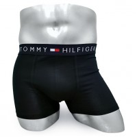 Мужские боксеры Tommy Hilfiger черные T01: 