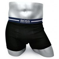 Мужские боксеры HUGO BOSS черные BS01: Внимание! Мужское белье HUGO BOSS маломерит. Пожалуйста, не ориентируйтесь на размеры белья других брендов, а воспользуйтесь нашей размерной таблицей: