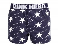 Мужские трусы Pink Hero темно-синие со звездами удлиненные PH1275-2: 
