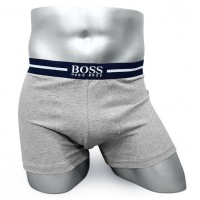 Мужские боксеры HUGO BOSS серые BS02: Внимание! Мужское белье HUGO BOSS маломерит. Пожалуйста, не ориентируйтесь на размеры белья других брендов, а воспользуйтесь нашей размерной таблицей: