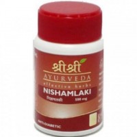 НИШАМЛАКИ(NISHAMLAKI, SRI SRI AYURVEDA) 60 таб: Нишамалаки — это одно из сильнейших средств для усиления иммунитета, для вывода токсинов из организма, для улучшения состояния при диабете. Данное средство является мощным антиоксидантом. В средство входит амалаки, плоды которой считают помощью практически при любых болезнях, и куркума — сильнейшее антисептическое средство без каких-либо побочных эффектов. Состав: Haridra (Curcuma longa) &amp; Амалаки (Emblica officinalis). Показания: Он используется в лечении мочеполовых расстройств из-за диабета. Дозировка: 1-2 таблетки следует принимать трижды в день с водой или медом. Упаковка: 60 Таблеток.