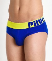 Мужские брифы Pink Hero голубые с желтой резинкой PH1280-6: 