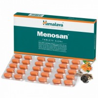 Himalaya Menosan (Меносан) - помощь при менопаузе,60 таб: Цвет: О26
Фитоэстрогены связываются с рецепторами эстрогена и производят эффекты, подобные выработке эстрогена в организме.

Клинические испытания и исследования показали, что Menosan является идеальной альтернативой гормональной заместительной терапии (HRT), без сопутствующих рисков и побочных эффектов. ДЕЙСТВИЕ Меносан (Menosan) содержит фитоэстрогены, они действуют через механизмы, которые зависят от рецепторов эстрогена. Фитоэстрогены связываются с рецепторами эстрогена и производят эффекты, подобные выработке эстрогена в организме. Меносан помогает облегчить неприятные проявления синдрома менопаузы (горячие приливы, сердцебиение, потливость, ожирение, сухость влагалища, резкая смена настроения, бессонница). ПРИМЕНЕНИЕ Наилучшее время приема с 15-17 часов. Принимать за 1 час до или через 2 часа после еды - 1 таблетка утром и вечером. Перед приемом препарата проконсультируйтесь с врачом. НАЗНАЧЕНИЕ Показания: естественная и хирургическая менопауза; улучшение состояния организма во время менопаузы