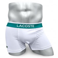 Мужские боксеры Lacoste белые L03: Внимание! Мужское белье Lacoste маломерит. Пожалуйста, не ориентируйтесь на размеры белья других брендов, а воспользуйтесь нашей размерной таблицей: