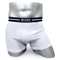 Мужские боксеры HUGO BOSS белые BS03: Внимание! Мужское белье HUGO BOSS маломерит. Пожалуйста, не ориентируйтесь на размеры белья других брендов, а воспользуйтесь нашей размерной таблицей: