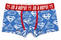 Мужские трусы Pink Hero голубые Superman PH1250-4: 