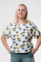 Блуза: То, что надо для жарких дней – просторная рубашка из легкой ткани стильного цвета. Ткань впечатлит своей воздушностью и мягкостью, она прекрасно ..