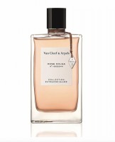 Van Cleef Rose Rouge 75ml edp: 53589	Van Cleef Rose Rouge 75ml edp	108,00

Верхние ноты
роза, черная смородина, розовый перец
Ноты сердца
роза
Базовые ноты
какао, древесные ноты, пачули, ветивер
Пол
Унисекс